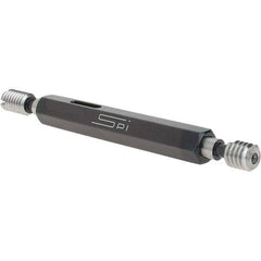 SPI - 5/16-18, Class 3B, Double End Plug Thread Go/No Go Gage - Steel, Size 1 Handle Included - Eagle Tool & Supply