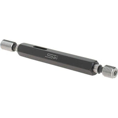 SPI - 5/16-24, Class 2B, Double End Plug Thread Go/No Go Gage - Steel, Size 1 Handle Included - Eagle Tool & Supply