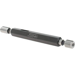 SPI - 5/16-32, Class 2B, Double End Plug Thread Go/No Go Gage - Steel, Size 1 Handle Included - Eagle Tool & Supply