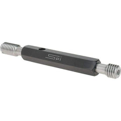SPI - 7/16-14, Class 3B, Double End Plug Thread Go/No Go Gage - Steel, Size 2 Handle Included - Eagle Tool & Supply