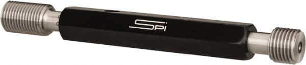 SPI - 1/2-20, Class 2B, Double End Plug Thread Go/No Go Gage - Steel, Size 2 Handle Included - Eagle Tool & Supply
