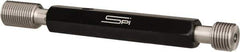 SPI - 1/2-20, Class 2B, Double End Plug Thread Go/No Go Gage - Steel, Size 2 Handle Included - Eagle Tool & Supply