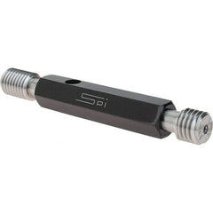 SPI - 5/8-11, Class 2B, Double End Plug Thread Go/No Go Gage - Steel, Size 3 Handle Included - Eagle Tool & Supply