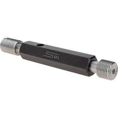 SPI - 5/8-18, Class 3B, Double End Plug Thread Go/No Go Gage - Steel, Size 3 Handle Included - Eagle Tool & Supply