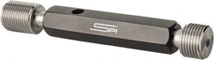 SPI - 3/4-16, Class 3B, Double End Plug Thread Go/No Go Gage - Steel, Size 3 Handle Included - Eagle Tool & Supply