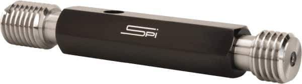 SPI - 7/8-9, Class 2B, Double End Plug Thread Go/No Go Gage - Steel, Size 4 Handle Included - Eagle Tool & Supply