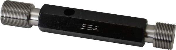 SPI - 7/8-20, Class 3B, Double End Plug Thread Go/No Go Gage - Steel, Size 4 Handle Included - Eagle Tool & Supply