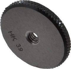 SPI - M4x0.7 No Go Single Ring Thread Gage - Class 6G, Oil Hardened Nonshrinking Steel (OHNS), NPL Traceability Certification Included - Eagle Tool & Supply