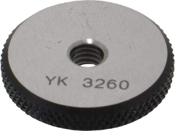 SPI - M5x0.8 No Go Single Ring Thread Gage - Class 6G, Oil Hardened Nonshrinking Steel (OHNS), NPL Traceability Certification Included - Eagle Tool & Supply