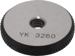 SPI - M5x0.8 No Go Single Ring Thread Gage - Class 6G, Oil Hardened Nonshrinking Steel (OHNS), NPL Traceability Certification Included - Eagle Tool & Supply