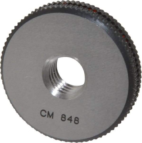 SPI - M10x1.5 No Go Single Ring Thread Gage - Class 6G, Oil Hardened Nonshrinking Steel (OHNS), NPL Traceability Certification Included - Eagle Tool & Supply
