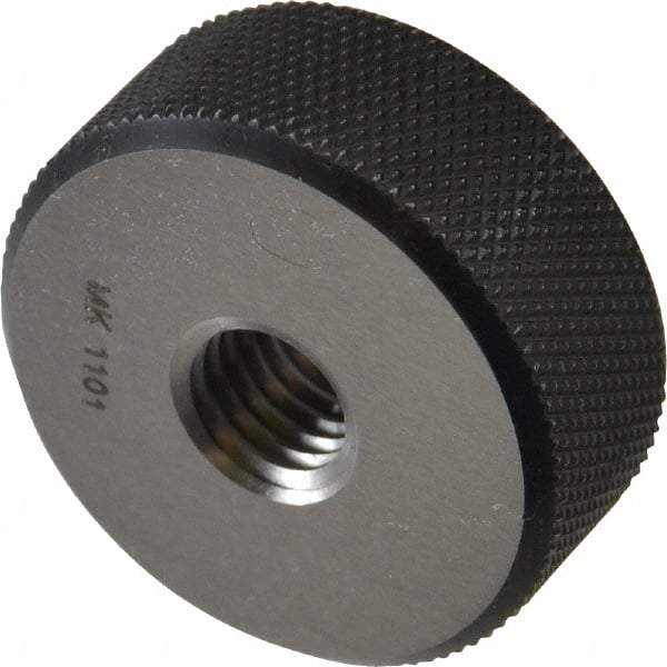 SPI - M12x1.75 Go Single Ring Thread Gage - Class 6G, Oil Hardened Nonshrinking Steel (OHNS), NPL Traceability Certification Included - Eagle Tool & Supply