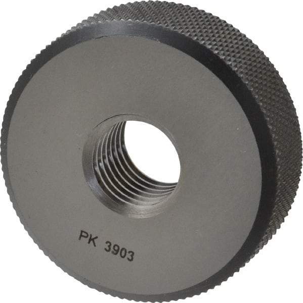 SPI - M16x2 Go Single Ring Thread Gage - Class 6G, Oil Hardened Nonshrinking Steel (OHNS), NPL Traceability Certification Included - Eagle Tool & Supply