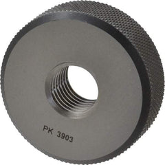 SPI - M16x2 Go Single Ring Thread Gage - Class 6G, Oil Hardened Nonshrinking Steel (OHNS), NPL Traceability Certification Included - Eagle Tool & Supply