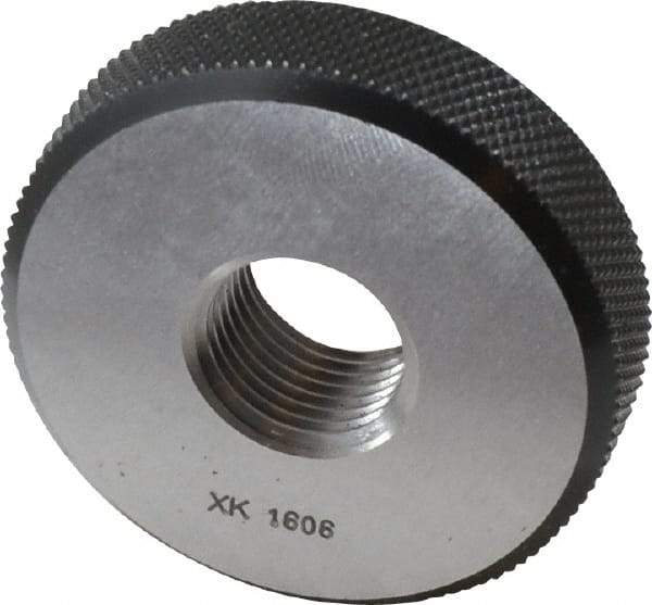 SPI - M16x1.5 Go Single Ring Thread Gage - Class 6G, Oil Hardened Nonshrinking Steel (OHNS), NPL Traceability Certification Included - Eagle Tool & Supply
