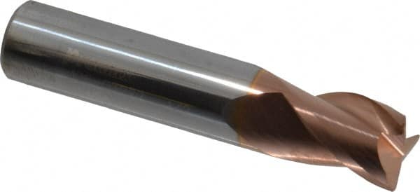 ProMax - 1/2" Diam 3 Flute Solid Carbide 0.02" Corner Radius End Mill - Eagle Tool & Supply