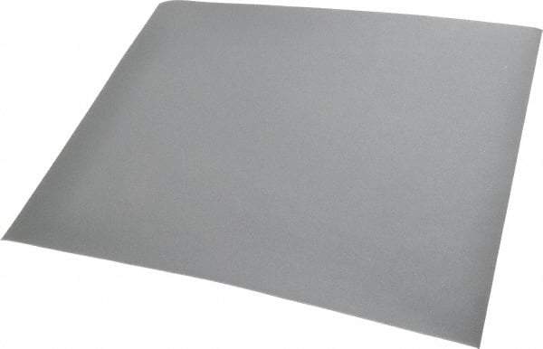 Value Collection - 320 Grit, Silicon Carbide Sanding Sheet - 11" Long x 9" Wide, Extra Fine Grade, A Weighted Paper Backing - Eagle Tool & Supply