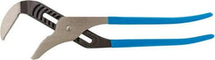 Channellock - 20-1/4" OAL, 5-1/2" Max Capacity, 12 Position Tongue & Groove Pliers - Standard Straight Jaws, Standard Head, Plastic Dipped Handles - Eagle Tool & Supply