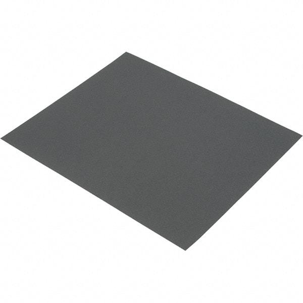 Value Collection - 400 Grit, Silicon Carbide Sanding Sheet - 11" Long x 9" Wide, Super Fine Grade, A Weighted Paper Backing - Eagle Tool & Supply