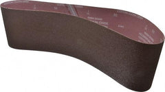 Norton - 6" Wide x 48" OAL, 50 Grit, Aluminum Oxide Abrasive Belt - Aluminum Oxide, Coarse, Coated - Eagle Tool & Supply