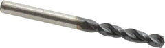 Cleveland - 11/64" 135° Parabolic Flute Cobalt Screw Machine Drill Bit - TiAlN Finish, Right Hand Cut, 1-1/16" Flute Length, 2-1/8" OAL, Split Point, Straight Shank - Eagle Tool & Supply