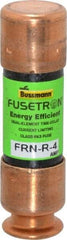 Cooper Bussmann - 125 VDC, 250 VAC, 4 Amp, Time Delay General Purpose Fuse - Fuse Holder Mount, 50.8mm OAL, 20 at DC, 200 (RMS) kA Rating, 9/16" Diam - Eagle Tool & Supply