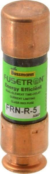 Cooper Bussmann - 125 VDC, 250 VAC, 5 Amp, Time Delay General Purpose Fuse - Fuse Holder Mount, 50.8mm OAL, 20 at DC, 200 (RMS) kA Rating, 9/16" Diam - Eagle Tool & Supply