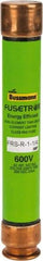 Cooper Bussmann - 300 VDC, 600 VAC, 1.25 Amp, Time Delay General Purpose Fuse - Fuse Holder Mount, 127mm OAL, 20 at DC, 200 (RMS) kA Rating, 13/16" Diam - Eagle Tool & Supply