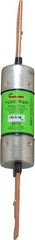 Cooper Bussmann - 300 VDC, 600 VAC, 100 Amp, Time Delay General Purpose Fuse - Bolt-on Mount, 7-7/8" OAL, 20 at DC, 200 (RMS) kA Rating, 1-5/16" Diam - Eagle Tool & Supply