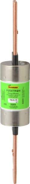 Cooper Bussmann - 300 VDC, 600 VAC, 175 Amp, Time Delay General Purpose Fuse - Bolt-on Mount, 9-5/8" OAL, 20 at DC, 200 (RMS) kA Rating, 1-13/16" Diam - Eagle Tool & Supply