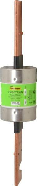 Cooper Bussmann - 300 VDC, 600 VAC, 225 Amp, Time Delay General Purpose Fuse - Bolt-on Mount, 11-5/8" OAL, 20 at DC, 200 (RMS) kA Rating, 2-9/16" Diam - Eagle Tool & Supply