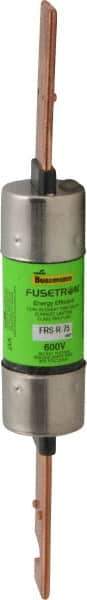 Cooper Bussmann - 300 VDC, 600 VAC, 75 Amp, Time Delay General Purpose Fuse - Bolt-on Mount, 7-7/8" OAL, 20 at DC, 200 (RMS) kA Rating, 1-5/16" Diam - Eagle Tool & Supply