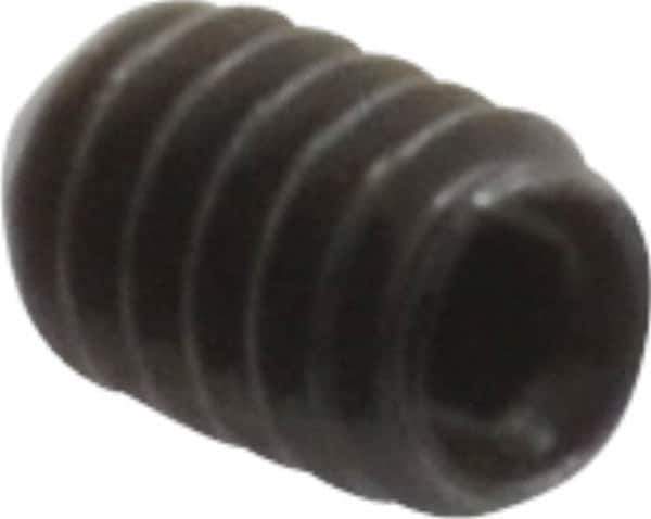 Camcar - #2-56 UNC, 1/8" OAL, Cup Point Set Screw - Grade ASTM F912 Steel, 0.035" Key - Eagle Tool & Supply