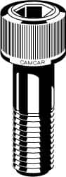 Camcar - 1/4-20 UNC Hex Socket Cap Screw - Eagle Tool & Supply