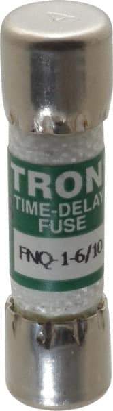 Cooper Bussmann - 500 VAC, 1.6 Amp, Time Delay General Purpose Fuse - Fuse Holder Mount, 1-1/2" OAL, 10 at AC kA Rating, 13/32" Diam - Eagle Tool & Supply