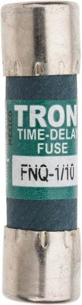 Cooper Bussmann - 500 VAC, 0.1 Amp, Time Delay General Purpose Fuse - Fuse Holder Mount, 1-1/2" OAL, 10 at AC kA Rating, 13/32" Diam - Eagle Tool & Supply