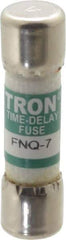 Cooper Bussmann - 500 VAC, 7 Amp, Time Delay General Purpose Fuse - Fuse Holder Mount, 1-1/2" OAL, 10 at AC kA Rating, 13/32" Diam - Eagle Tool & Supply