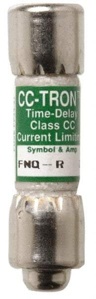 Cooper Bussmann - 300 VDC, 600 VAC, 3.2 Amp, Time Delay General Purpose Fuse - Fuse Holder Mount, 1-1/2" OAL, 200 at AC (RMS) kA Rating, 13/32" Diam - Eagle Tool & Supply