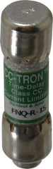 Cooper Bussmann - 300 VDC, 600 VAC, 15 Amp, Time Delay General Purpose Fuse - Fuse Holder Mount, 1-1/2" OAL, 20 at DC, 200 at AC (RMS) kA Rating, 13/32" Diam - Eagle Tool & Supply