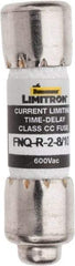Cooper Bussmann - 300 VDC, 600 VAC, 2.8 Amp, Time Delay General Purpose Fuse - Fuse Holder Mount, 1-1/2" OAL, 200 at AC (RMS) kA Rating, 13/32" Diam - Eagle Tool & Supply