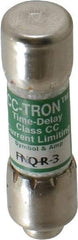 Cooper Bussmann - 300 VDC, 600 VAC, 3 Amp, Time Delay General Purpose Fuse - Fuse Holder Mount, 1-1/2" OAL, 200 at AC (RMS) kA Rating, 13/32" Diam - Eagle Tool & Supply