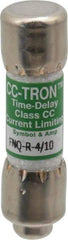 Cooper Bussmann - 300 VDC, 600 VAC, 0.4 Amp, Time Delay General Purpose Fuse - Fuse Holder Mount, 1-1/2" OAL, 200 at AC (RMS) kA Rating, 13/32" Diam - Eagle Tool & Supply