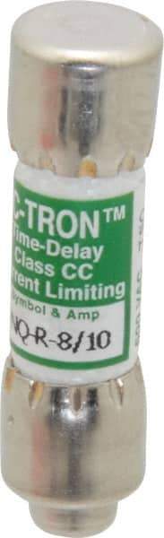 Cooper Bussmann - 300 VDC, 600 VAC, 0.8 Amp, Time Delay General Purpose Fuse - Fuse Holder Mount, 1-1/2" OAL, 200 at AC (RMS) kA Rating, 13/32" Diam - Eagle Tool & Supply