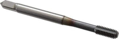 OSG - M5x0.80 Metric Coarse D7 Thread Limit Bottoming Thread Forming Tap - Powdered Metal High Speed Steel, TiCN Finish, 2-3/8" OAL, 7/8" Thread Length, Right Hand Thread, Series EXOTAP NRT - Eagle Tool & Supply