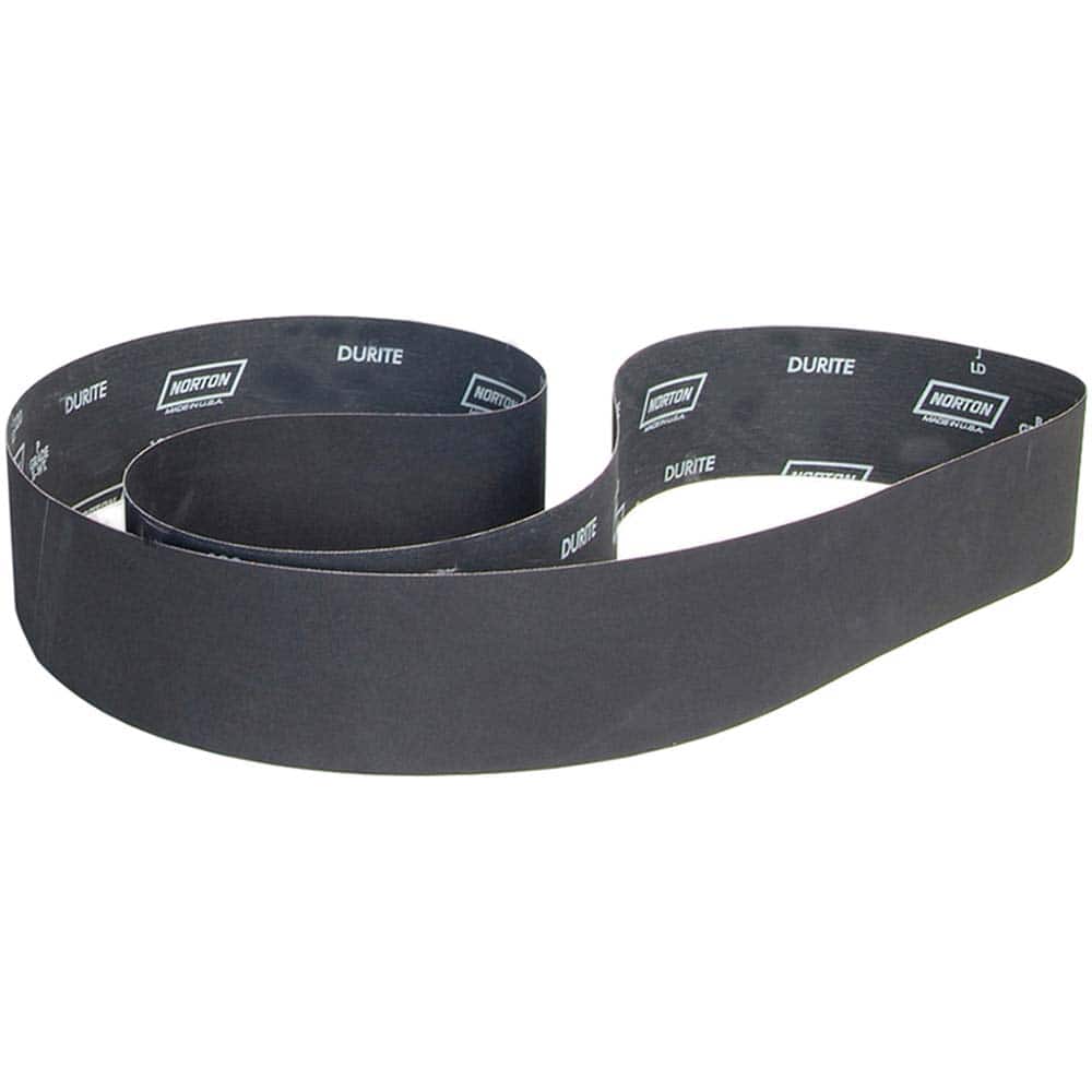 Norton - 4" Wide x 106" OAL, 120 Grit, Silicon Carbide Abrasive Belt - Eagle Tool & Supply