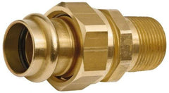 NIBCO - 3/4" Wrot Copper Pipe Union - P x M, Press Fitting - Eagle Tool & Supply
