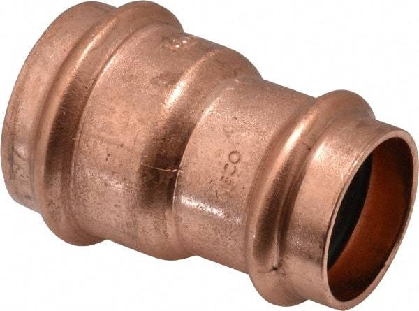 NIBCO - 1-1/4 x 1" Wrot Copper Pipe Reducer Coupling - P x P, Press Fitting - Eagle Tool & Supply