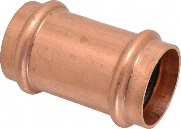 NIBCO - 1-1/2" Wrot Copper Pipe Coupling - P x P, Press Fitting - Eagle Tool & Supply