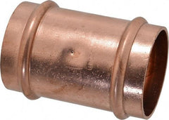 NIBCO - 2" Wrot Copper Pipe Coupling - P x P, Press Fitting - Eagle Tool & Supply