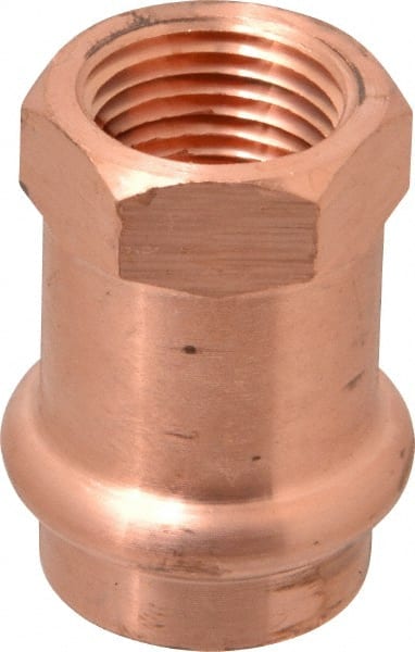 NIBCO - 3/4 x 1/2" Wrot Copper Pipe Adapter - Eagle Tool & Supply